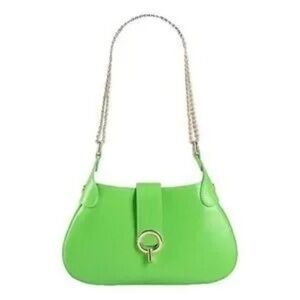 Sandro Sweet Janet Chain Bag, Vibrant Green Shoulder Bag